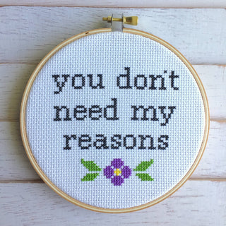 Spot Colors You Don’t Need Reasons Stitch Kit