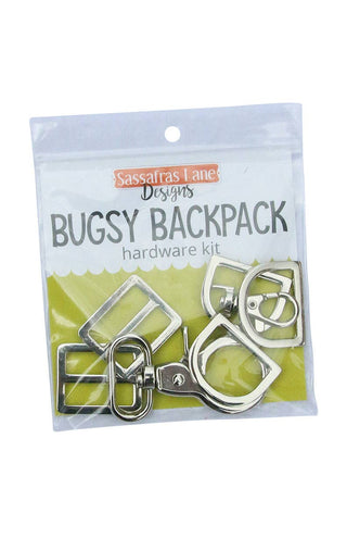 Bugsy Backpack Hardware Kit: Nickel