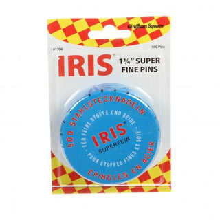 GS Iris Superfine Pin Size 20 1-1/4in 500ct