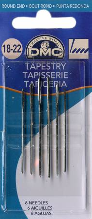 DMC Tapestry Needles Assorted Sizes 18-22