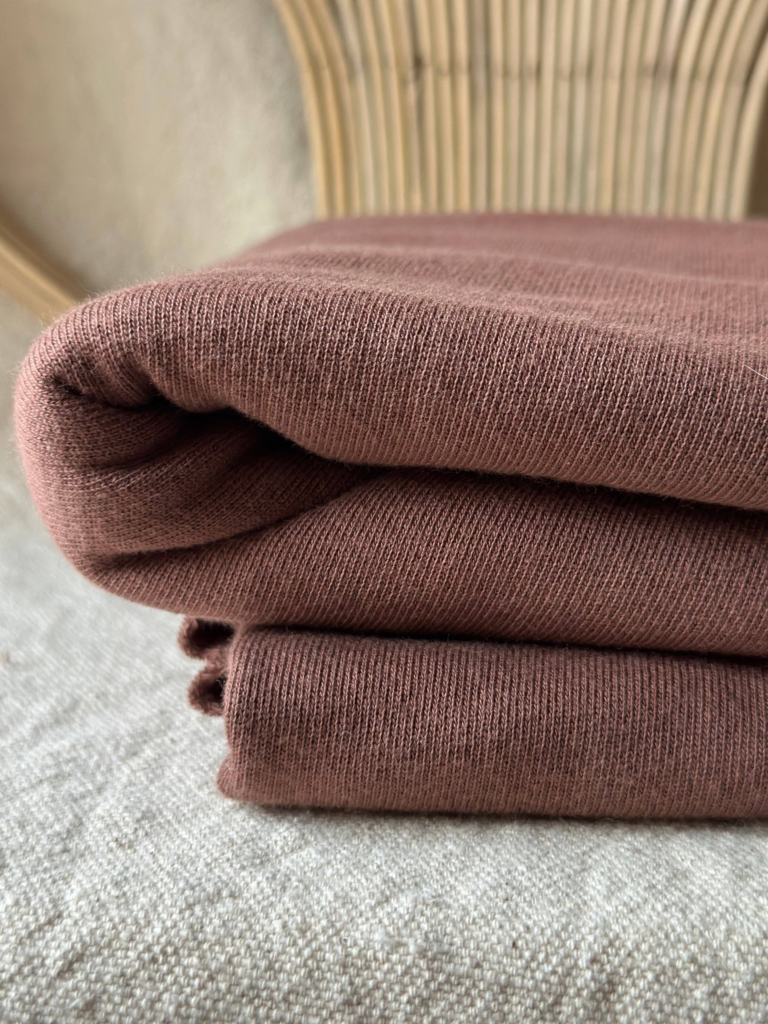 Large Loop American Milled French Terry: Oatmeal – Esthersfabrics