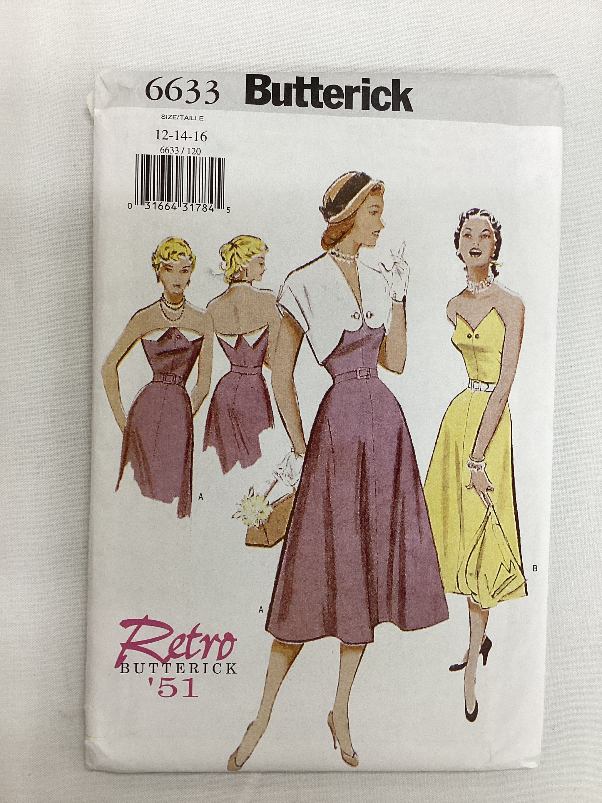Vintage Butterick Pattern
