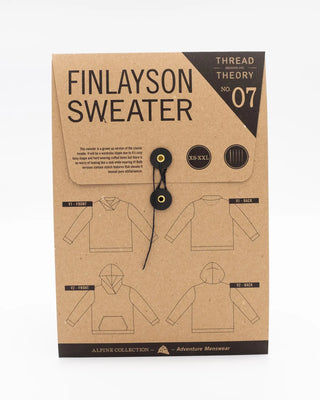 Thread Theory Finlayson Sweater Tissue Sewing Pattern