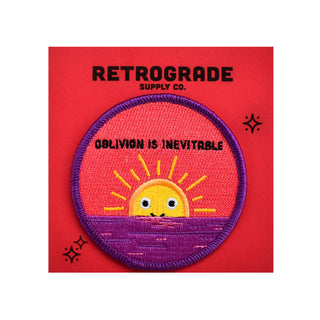 Oblivion is Inevitable Embroidered Patch