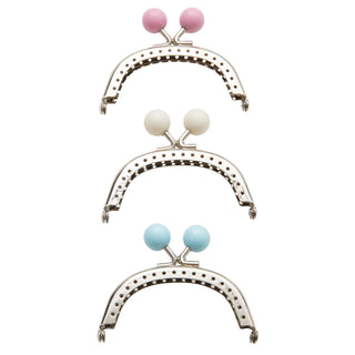 Pink Bauble Sew-In Clasp 3" × 2 ¼" (#ZW6677)