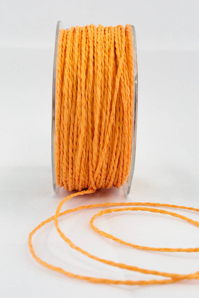 2MM Orange Twisted Paper String – Esthersfabrics