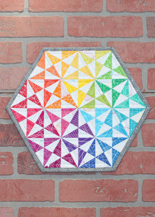 Mini Prism Parkway Quilt Pattern: Paper Pattern