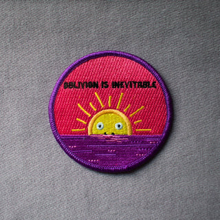 Oblivion is Inevitable Embroidered Patch