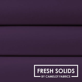 Camelot Fabrics Fresh Solids in Amethyst 0019