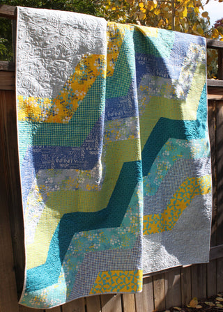 Wiley Way Quilt Pattern: Paper Pattern