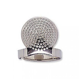Clover Adjustable Ring Thimble with Plate
