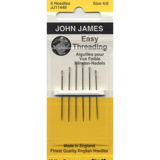 John James Easy Threading Needles sz 4/8