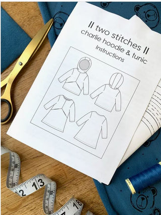 Two Stitches Charlie Hoodie & Tunic Pattern