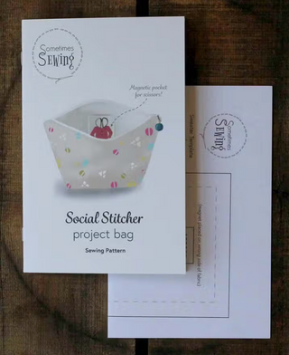 NNK Press Social Stitcher Project Bag Sewing Pattern