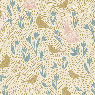 Art Gallery Fabrics Nesting Season Day in Flannel