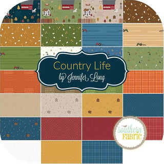 Riley Blake Designs COUNTRY LIFE || Fat Quarter Bundle