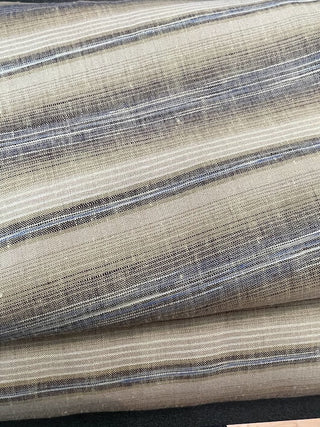 Laundered Linen Woven Stripe