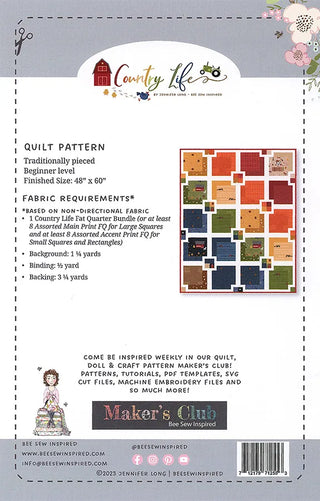 Sew a Story PRAIRIE GARDEN || Paper Quilt Pattern