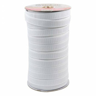 Polyester Flat Non-Roll Elastic 3/4in White