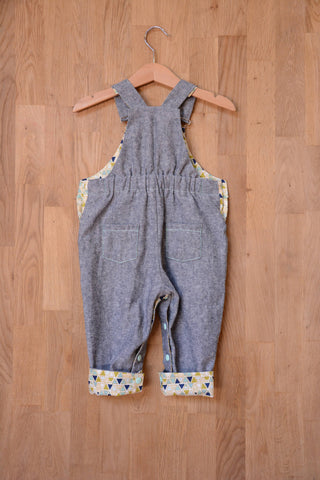 Two Stitches Frankie Dungarees & Dress Sewing Pattern for Childrenswear