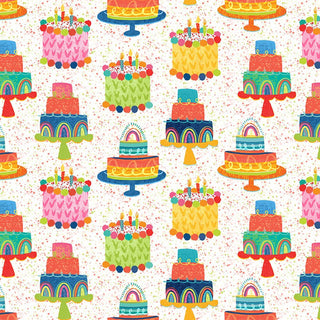 Blank Quilting Corp LET'S EAT CAKE Birthday Cakes