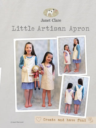 Janet Clare Little Artisan Crossback Apron for Kids