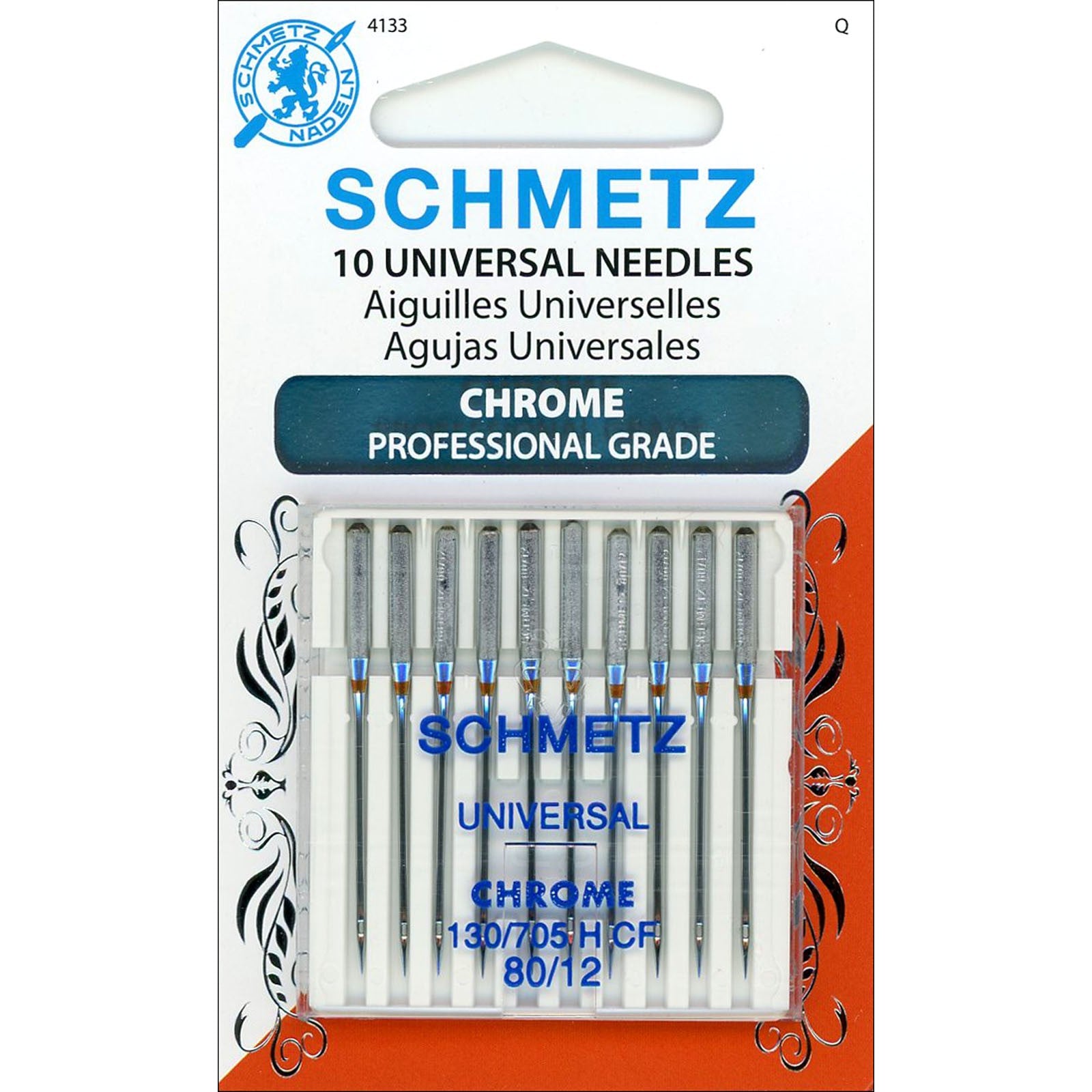 Schmetz Universal Chrome Needles size 80/12 – Esthersfabrics