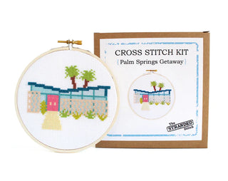 The Stranded Stitch Palm Springs Getaway Embroidery Kit
