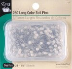 Long Color Ball Pins