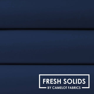 Camelot Fabrics Fresh Solids in Navy 0017