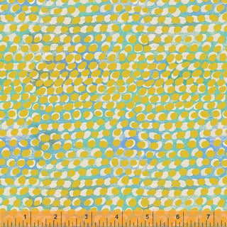 Carrie Bloomston-Happy-Mustard-Layered Dot