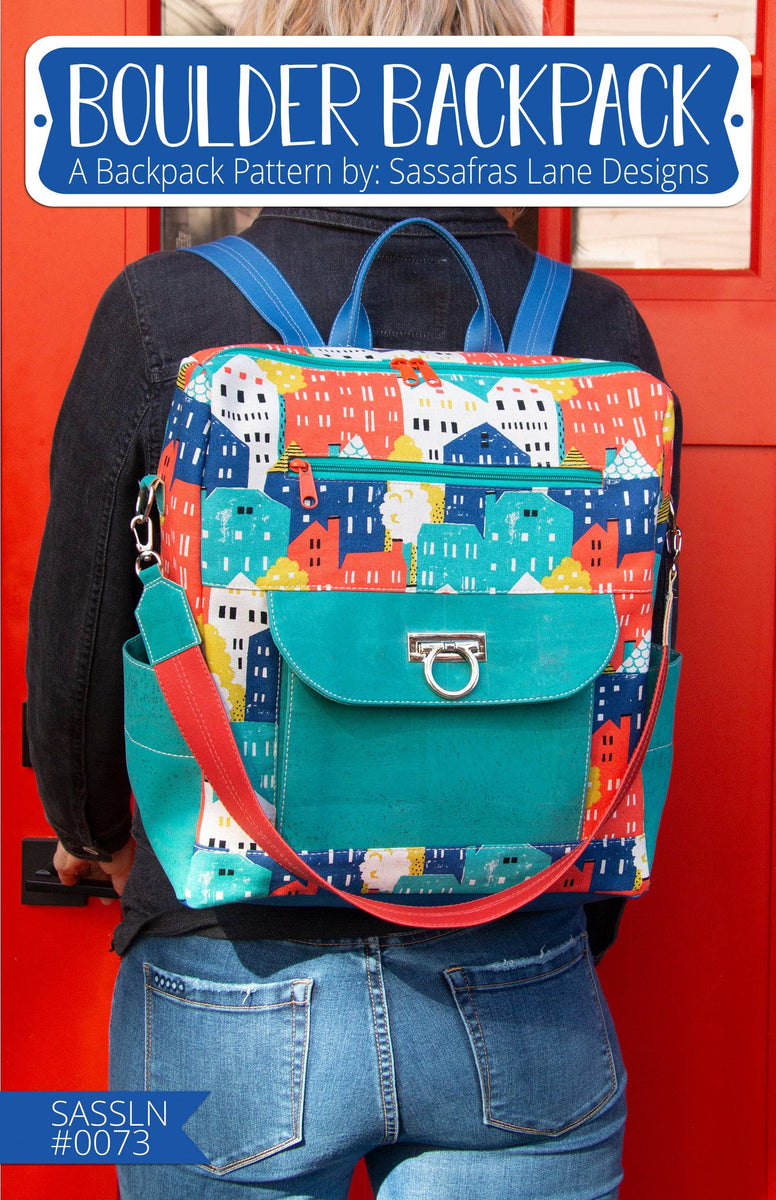 Boulder Backpack Pattern – Esthersfabrics