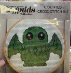 Cute Cthulhu Cross Stitch Kit