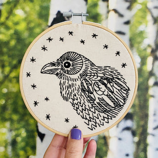 Hook Line and Tinker "Nevermore" Embroidery Kit