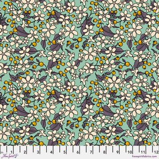 Freespirit Fabrics Rachel Hauer Small Flowers & Berries - Oasis || Birds of a Feather