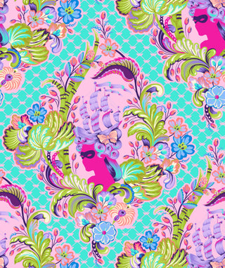 Freespirit Fabrics Tula Pink Cameo - Sorbet || Parisville (DejaVu)