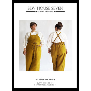 Sew House Seven Burnside Bib Curvy Fit
