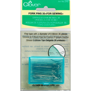Clover Fork Pins 35ct