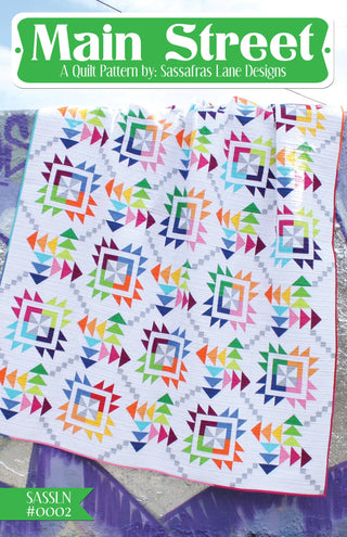 Main Street Quilt Pattern: Paper Pattern