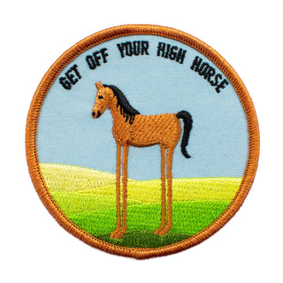 Retrograde Supply Co High Horse Embroidered Patch